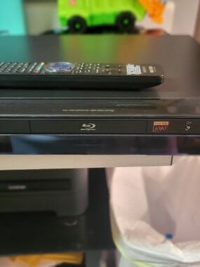 Sony Black Portable Blu-ray/DVD Player with Remote
